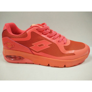 Hot Sell Orange Air Kissen flache Schuhe für Frau